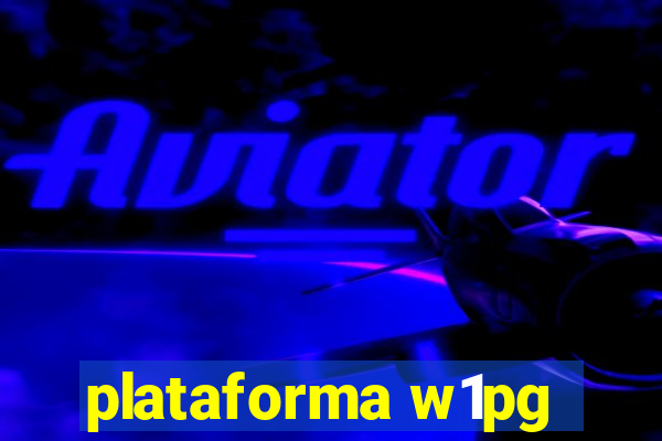 plataforma w1pg